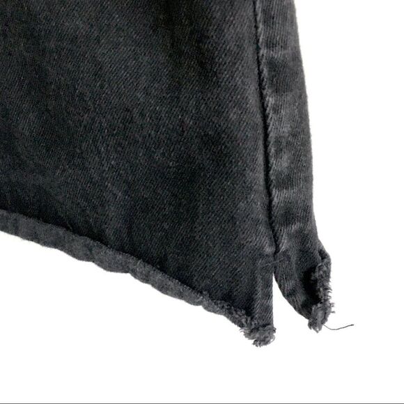 MADEWELL McCarren Denim Mini Skirt Black 27 - Picture 5 of 8